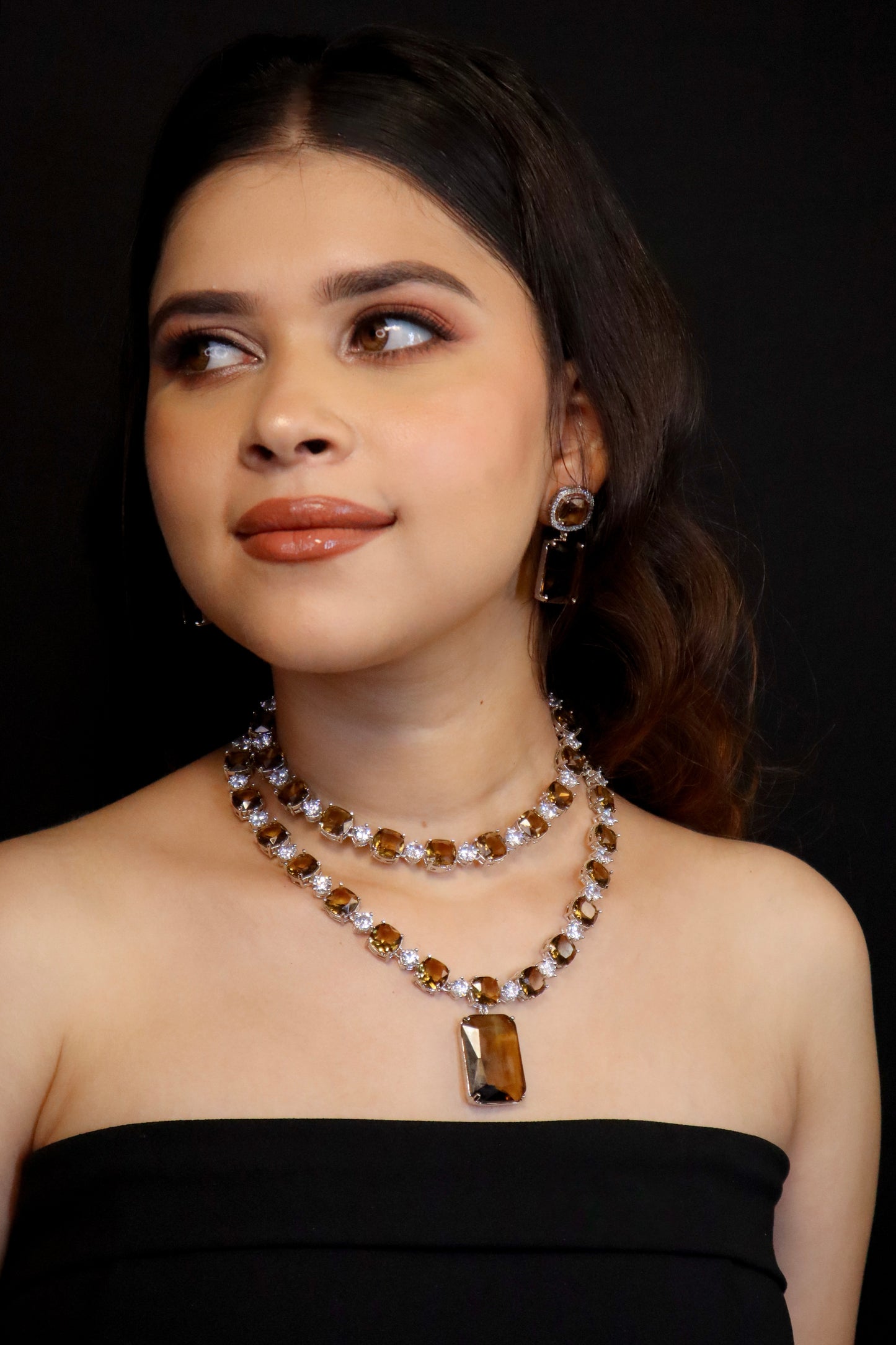 Brown Necklace Combo